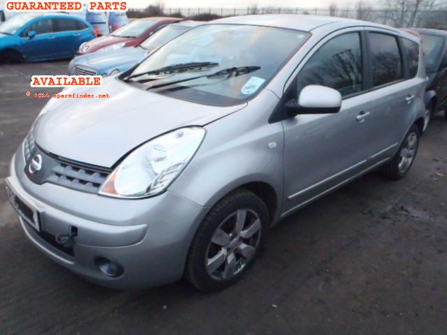 NISSAN NOTE breakers, NOTE TEKNA Parts