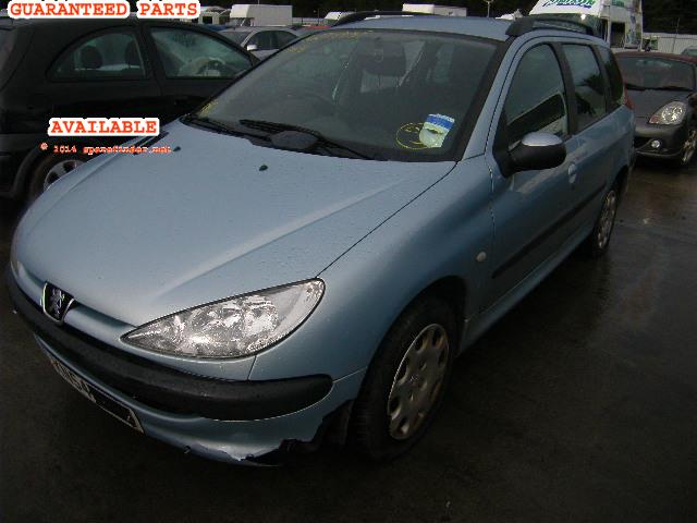 PEUGEOT 206 SW breakers, 206 SW S Parts