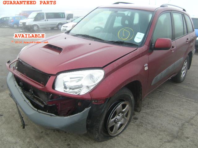 TOYOTA RAV4 breakers, RAV4 XT2 D Parts