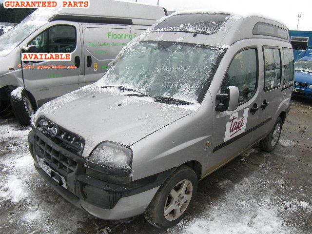 FIAT DOBLO breakers, DOBLO DYNAMIC Parts