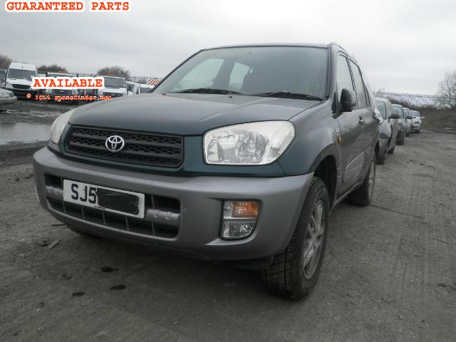 TOYOTA RAV4 breakers, RAV4 GX VV Parts