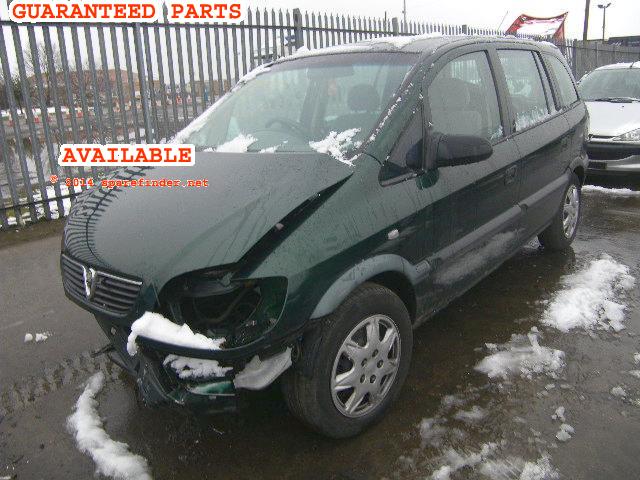 VAUXHALL ZAFIRA breakers, ZAFIRA 16V Parts