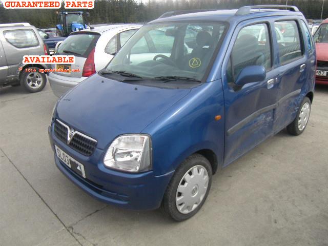 VAUXHALL AGILA breakers, AGILA DESIGN Parts