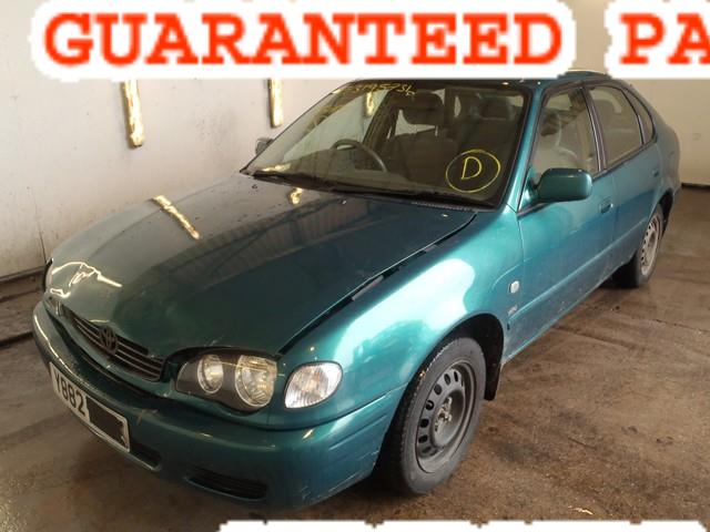 TOYOTA COROLLA breakers, COROLLA VVTI Parts