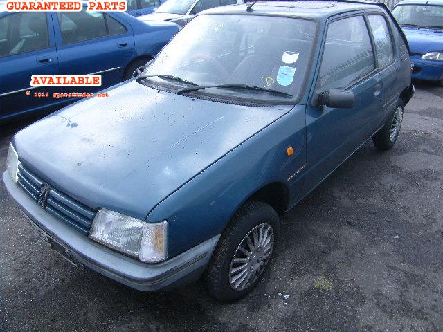 PEUGEOT 205 breakers, 205 D Parts