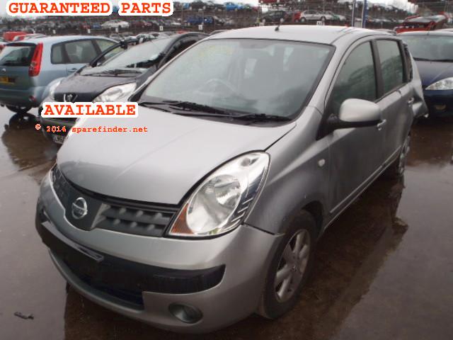 NISSAN NOTE breakers, NOTE SE Parts