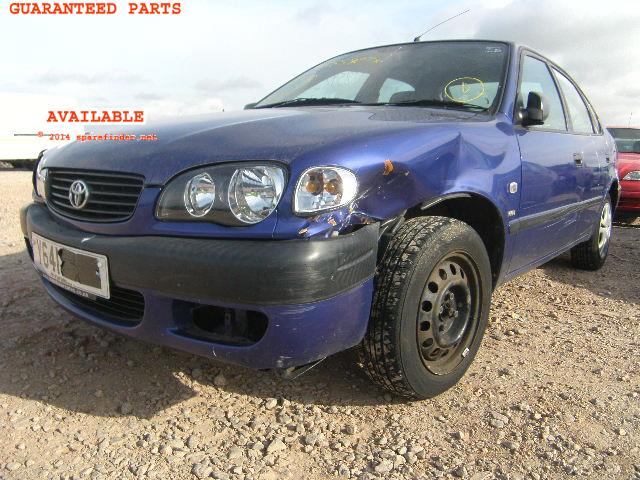 TOYOTA COROLLA breakers, COROLLA VVTI Parts