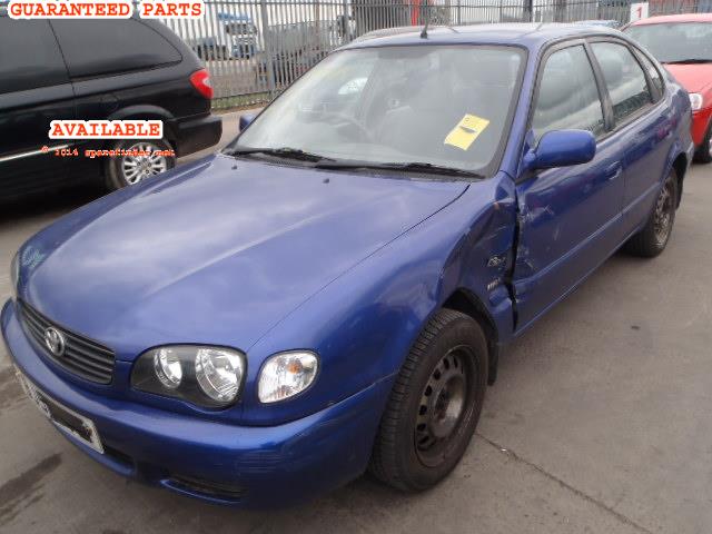 TOYOTA COROLLA breakers, COROLLA VVTI Parts