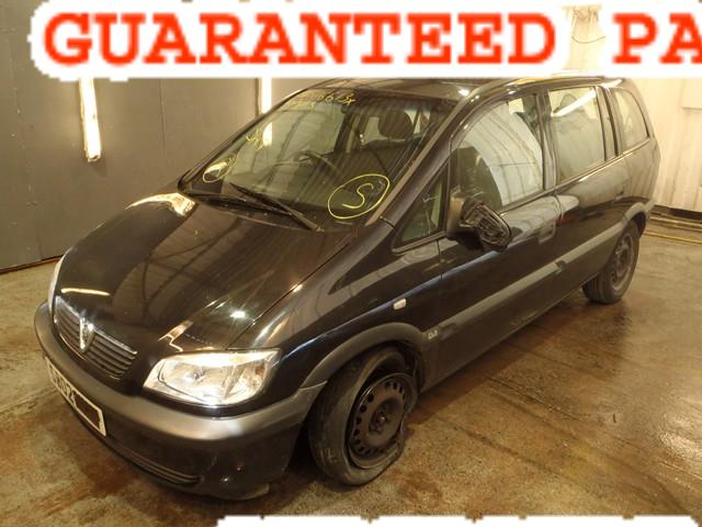 VAUXHALL ZAFIRA breakers, ZAFIRA 16V Parts