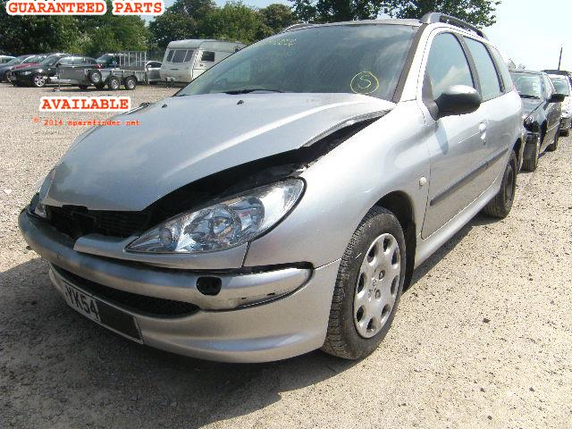 PEUGEOT 206 SW breakers, 206 SW S Parts