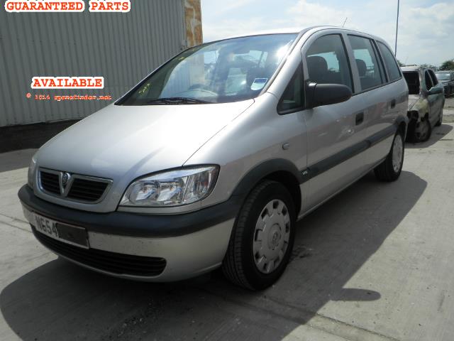 VAUXHALL ZAFIRA breakers, ZAFIRA LIFE Parts