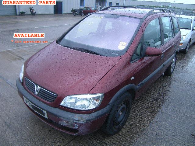 VAUXHALL ZAFIRA breakers, ZAFIRA ELEGANCE Parts