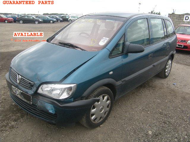 VAUXHALL ZAFIRA breakers, ZAFIRA 16V Parts