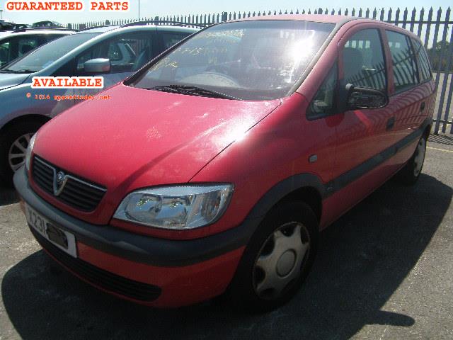 VAUXHALL ZAFIRA breakers, ZAFIRA  Parts