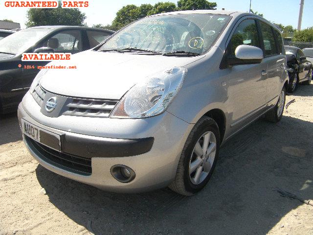 NISSAN NOTE breakers, NOTE SE Parts