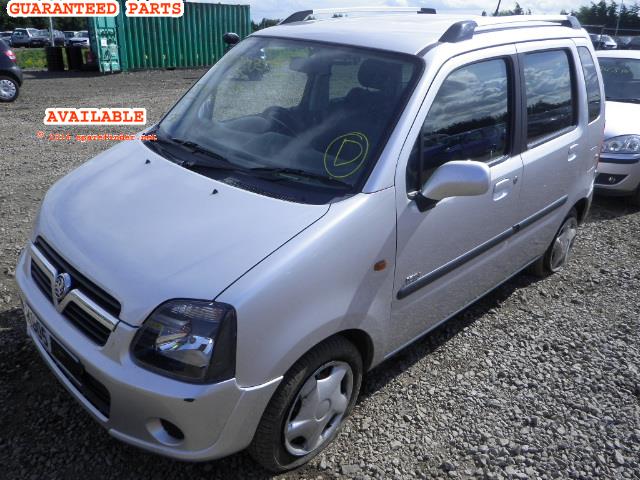 VAUXHALL AGILA breakers, AGILA DESIGN Parts