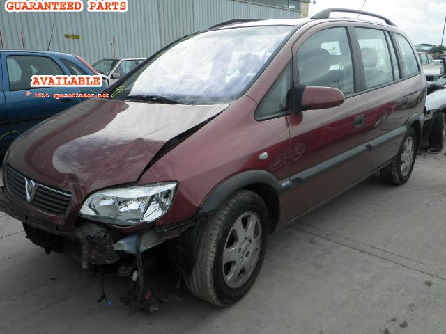 VAUXHALL ZAFIRA breakers, ZAFIRA ELEGANCE Parts