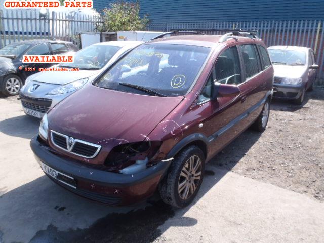 VAUXHALL ZAFIRA breakers, ZAFIRA DESIGN Parts