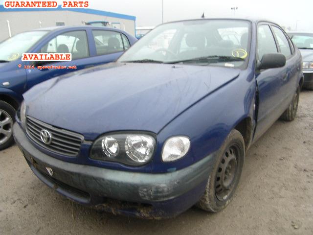 TOYOTA COROLLA breakers, COROLLA VVTI Parts