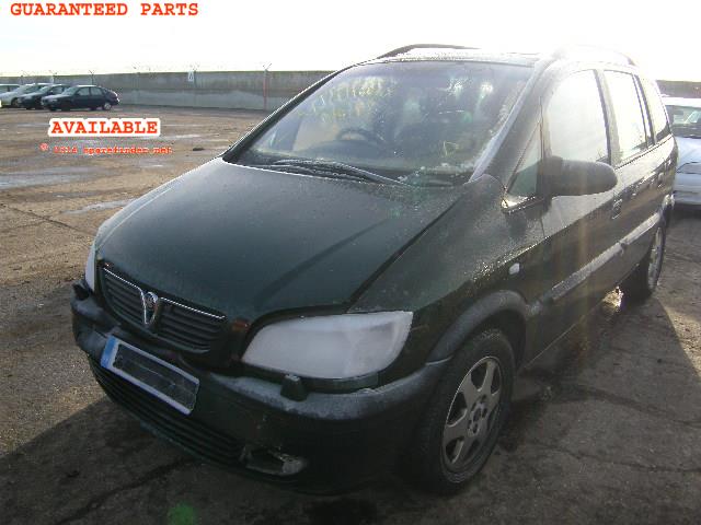 VAUXHALL ZAFIRA breakers, ZAFIRA ELEGANCE Parts